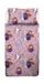 Frozen Disney Frozen Beddengoed voor eenpersoonsbed, Hoeslaken, Kussensloop, Roze, 100% Katoen, Officieel Product