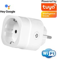 Moes Smart Home Moes Smartplug met dimmer | <200W | Wifi | Tuya Smart en SmartLife | Schuko | dimmer stopcontact | Dimbaar tot 1% | tijdsschema | slimme stekker met dimfunctie