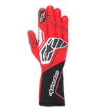 Alpinestars Tech-1 ZX V4 Gants Noir Rouge, Taille : XXL