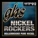 GHS Nickel Rockers Wound 3rd - 1400 - Elektrische Gitaar String Set, Medium Light, 012-.054