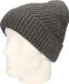 Sans marque Bonnet tricoté gris pour adultes - Polyester/Laine - Taille unique