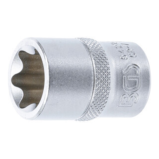 BGS technic BGS Dopsleutel E-profiel | 12,5 mm (1/2") | E22 Aantal:1