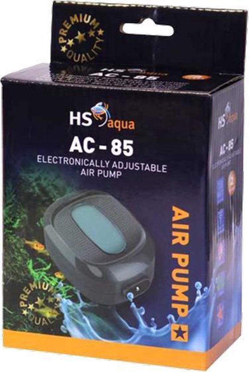 H&S AQUA LUCHTPOMP AC-85 - Grijs
