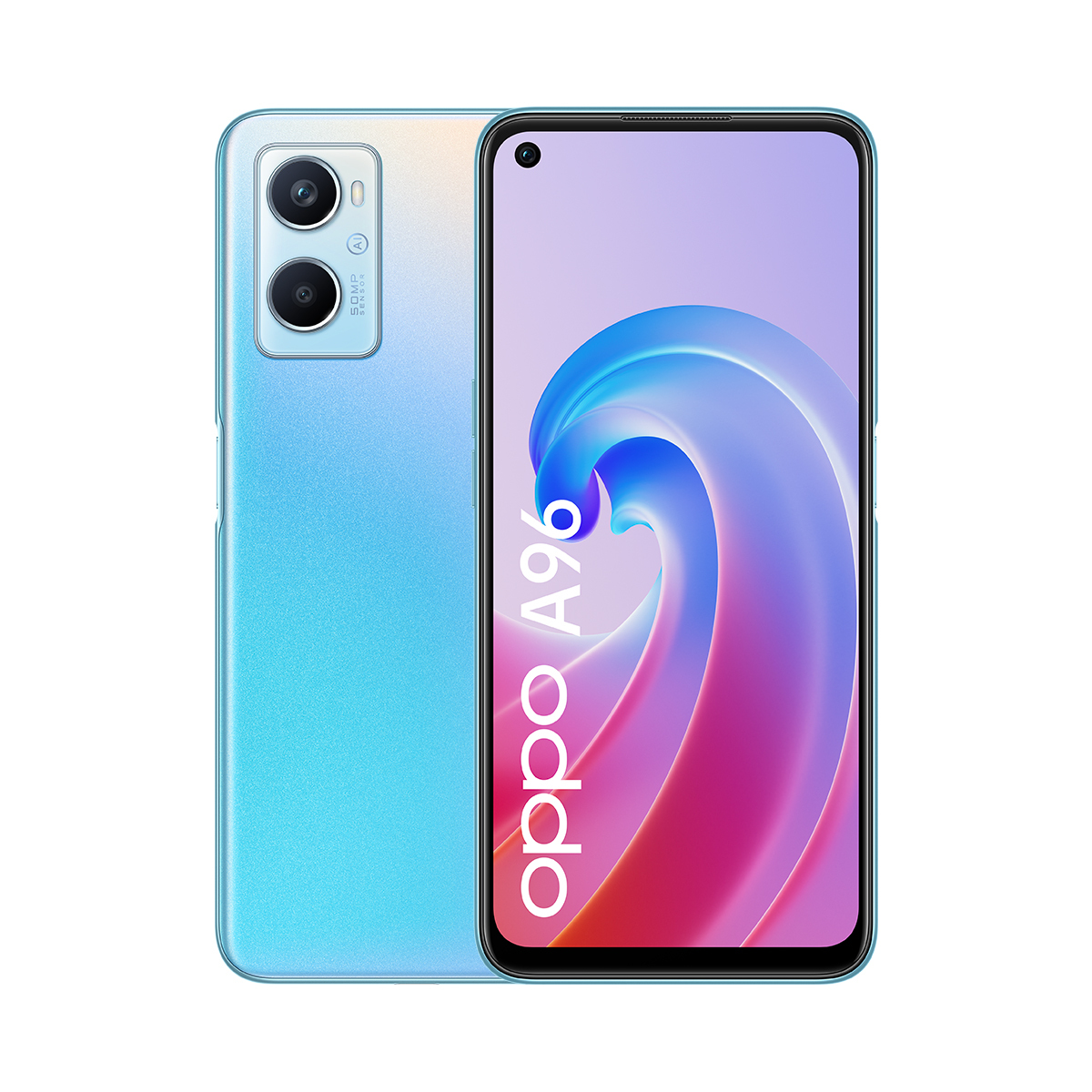 OPPO A96 128 GB / Sunset Blue / (dualsim) Prijzen vergelijken