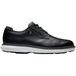 FootJoy Chaussures de golf pour hommes : Traditions Blucher, sans crampons, noir/gris/blanc