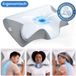 Maqi Living® Oreiller Mousse à Mémoire Aura - Orthopédique & Ergonomique - Blanc