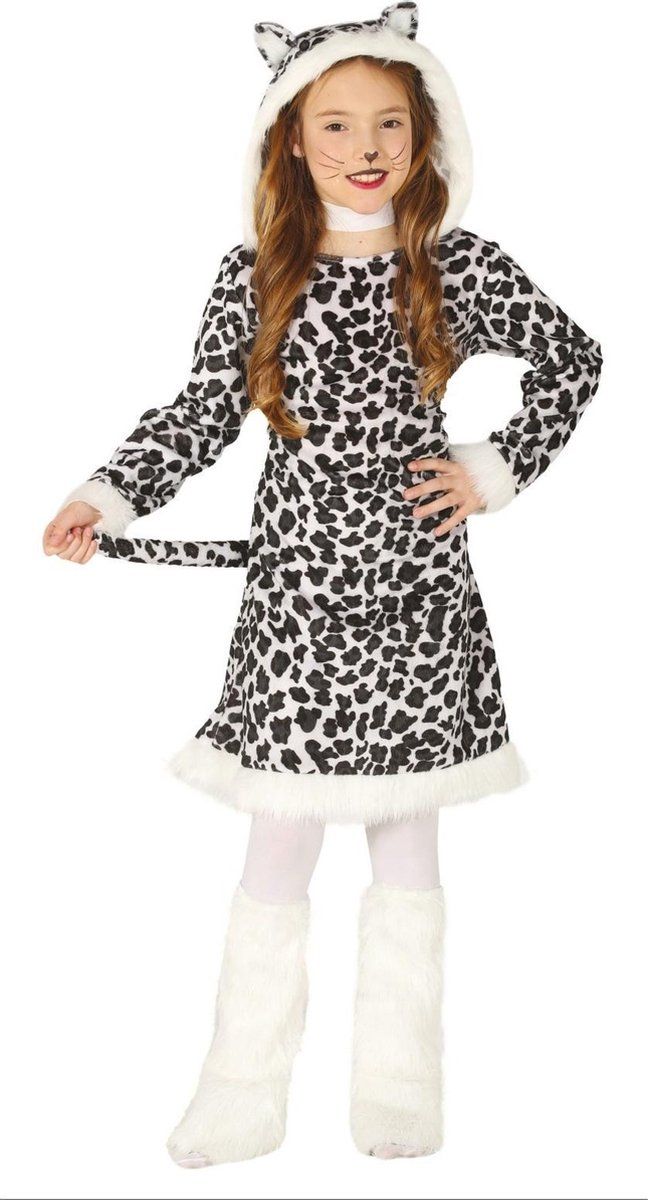 Luipaard Jurkje Kind - Multi Colour - Polyester - EAN: 8434077885345