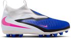 Nike Chaussures Football Phantom 6 High Academy FG/MG Bleu Taille 37