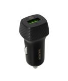 Vultech CA-1Q Autolader Zwart Sigarettenaansteker Snel opladen Quick Charge 3.0