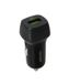 Vultech CA-1Q Autolader Zwart Sigarettenaansteker Snel opladen Quick Charge 3.0