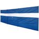 Pare-vent actif plage bleu 130x440 cm