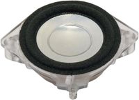 Visaton BF 45 - 4 Ohm 1.8 inch 4.5 cm Haut-parleur large bande 4 W 4 Ω Argent Aluminium membraan
