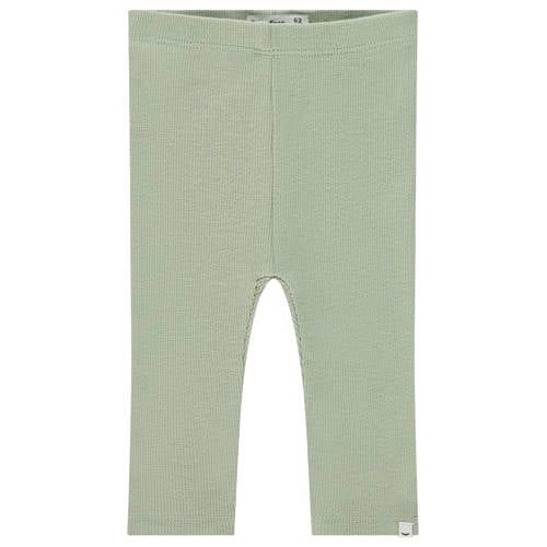 Babyface legging groen fijn gebreid