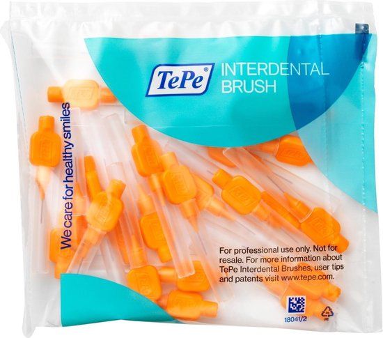 TePe Ragers Origineel 0,45 mm Oranje - 25 stuks