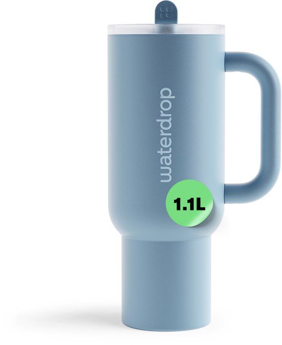 Waterdrop® Explorer Thermo Drinkbeker 1,1 L - leiblauw
