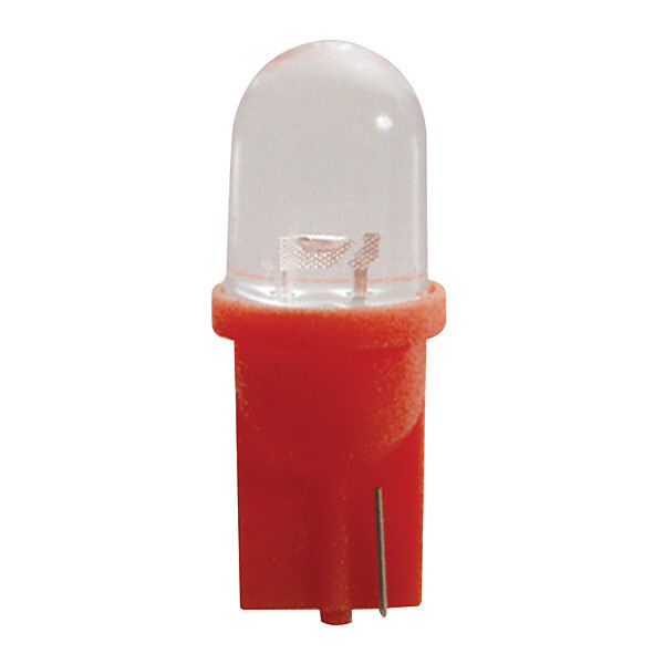 Carpoint Spot LED Lamp W5W T10 Rood