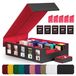 Porte-cartes de collection à 5 rangées, convient pour plus de 3900 cartes, noir-rouge