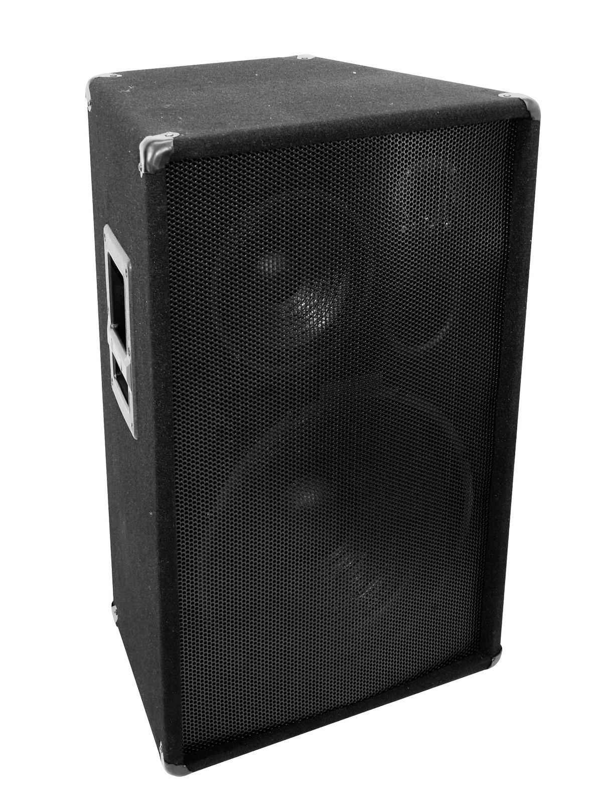 Omnitronic TMX-1530 vloerspeaker / zwart