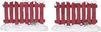 Luville Red fence - PVC - 6.5 x 2 x 4 cm