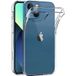 Phonillico® Hoesje voor iPhone 15 PLUS - Siliconengel TPU Transparante bescherming Zacht Ultradun