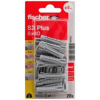 Spreidplug | Fischer | 20 stuks (8x40)