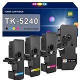 TK5240 cartouche de toner, pack de 4, pour Ecosys M5526/P5026, 4 couleurs
