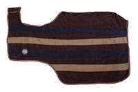 HKM Professional 6990 paardendeken marineblauw/zand/donkerbruin 135