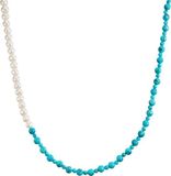 Valero Pearls Ketting - Antiek turquoise - Edelsteen