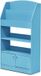 Merkloos Furinno Boekenkast, FR16119LB, Lichtblauw