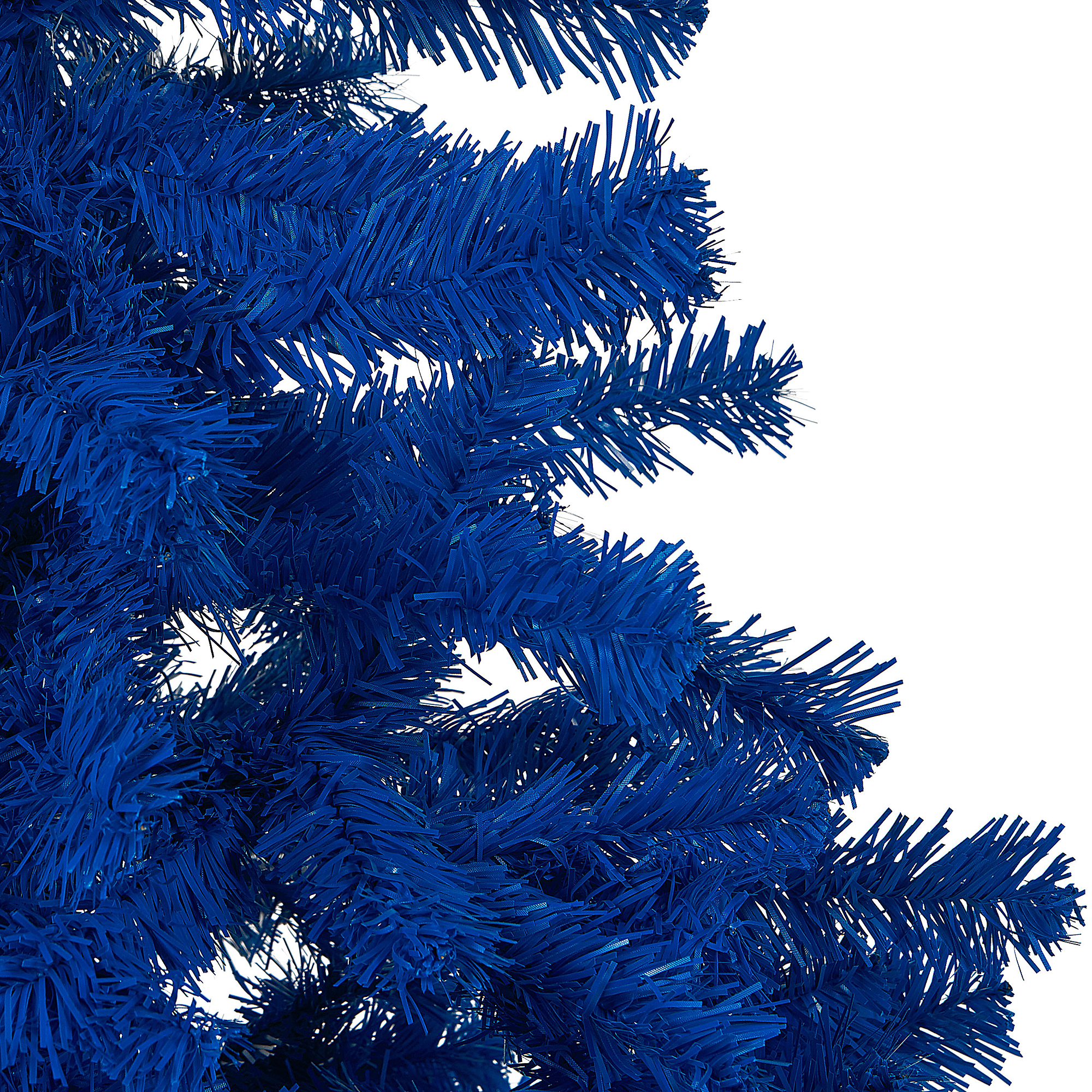 BELIANI Beliani FARNHAM - Kerstboom - Blauw - 180 cm - PVC
