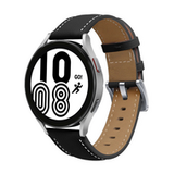 Samsung Premium Leather bandje - Zwart - Galaxy watch 7 / Galaxy Watch FE - 40mm & 44mm