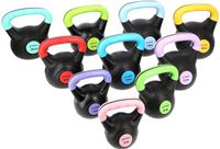 HMS KPC Kettlebell - 12kg - Zwart/Lichtpaars