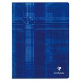 Clairefontaine 63162C Pak met 10 Geniete Schriften - A4 21x29,7 cm - 96 Pagina's Kleine Ruitjes - Omslag Gecoat Karton - Willekeurige Kleuren