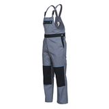 Gahibre 4174 tuinbroek werkgrijs met elastiek extra comfort