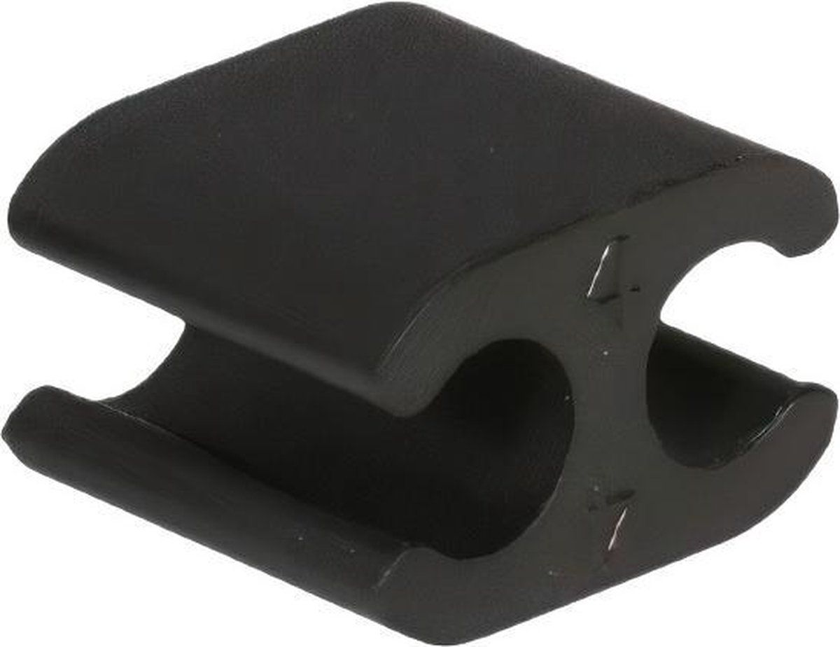 Elvedes Kabelclips Voor Remkabels 4,1 / 4,1 Mm Zwart 50 Stuks