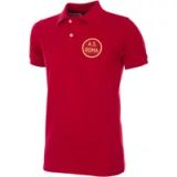 Copa AS Roma 1961 - 62 Retro Football Shirt Rouge S