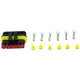 MTA Automotive 3050134 SuperSeal-connector 1,5 mm - 6-polig - vrouwelijk