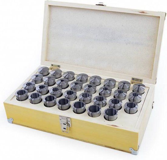 HBM 29-delige C 5 halve maten spantangenset