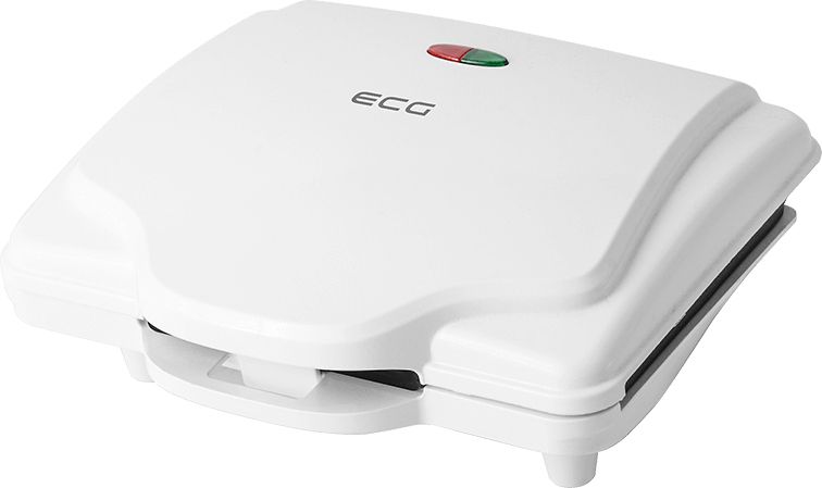 ECG S 1370 Waffle - Wafelijzer voor 2 Vierkante Wafels - 700W - Wit