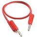 Mueller Electric 22.170-1M-2 Cordon de mesure banane mâle 4 mm banane mâle 4 mm 1 m rouge 1 pc(s)