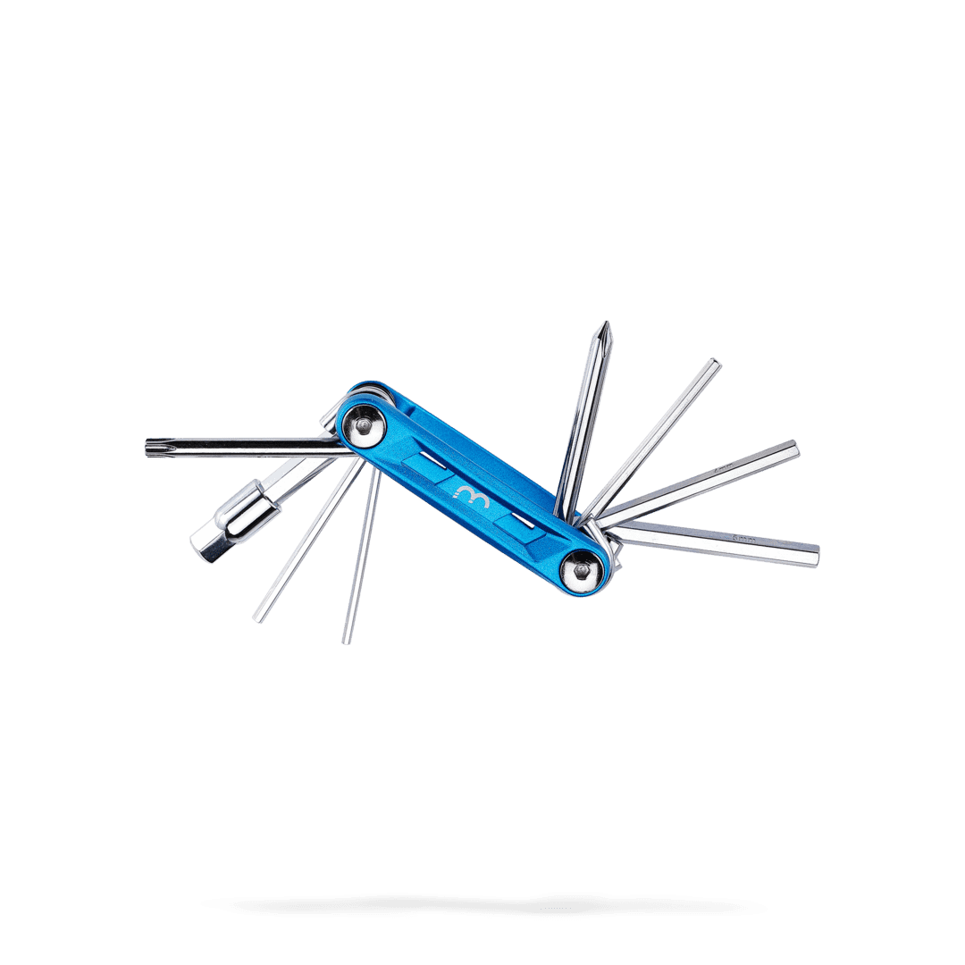 BBB Cycling PrimeFold S Aluminium Blauw Fietsgereedschap