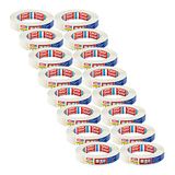 tesa Precision Afplaktape Standard 4344 - Set van 6 - 50 m x 25 mm - Oranje