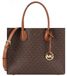 Michael Kors sac bandoulière en cuir marron pour femmes