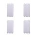 Elektronova Fake Polo Wit compatibel Vimar Plana Pack 8 stuks 0100