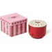 Paddywax Charmed Geurkaars hart 226 g wilde vijg en roos decoratieve kaars met dubbele lont