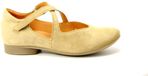 Think! Guad23-000564-4030 Beige Dames Ballerina's Maat 37