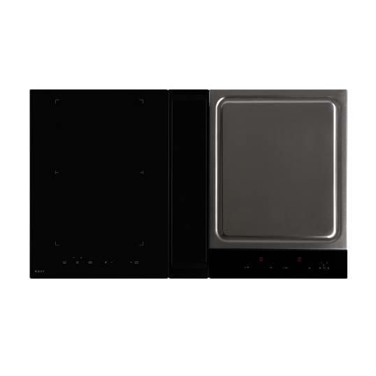 NOVY 40006 - Inductiekookplaat - 87 cm - Zwart - 4 zones - Ingebouwd