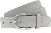 Vanzetti Leren Riem Classics 30mm Cambered Leather Belt W110 Grey Grijs