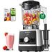 Mixeur, 1800 W, 2 litres, sans BPA, adapté pour broyer de la glace, avec fonction de nettoyage automatique