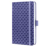 Sigel - Notitieboek - Jolie Flair - A6 - Hardcover - 174 Pagina's - Lijn - 80 Grams Papier - Dark Purple